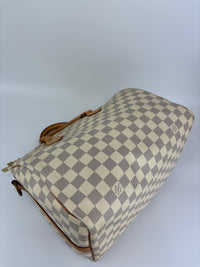 Speedy Bandouliere 30 Damier Azur - Glampot