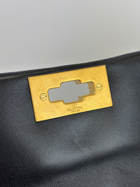 Roman Stud Chain Bag Black / White - Glampot