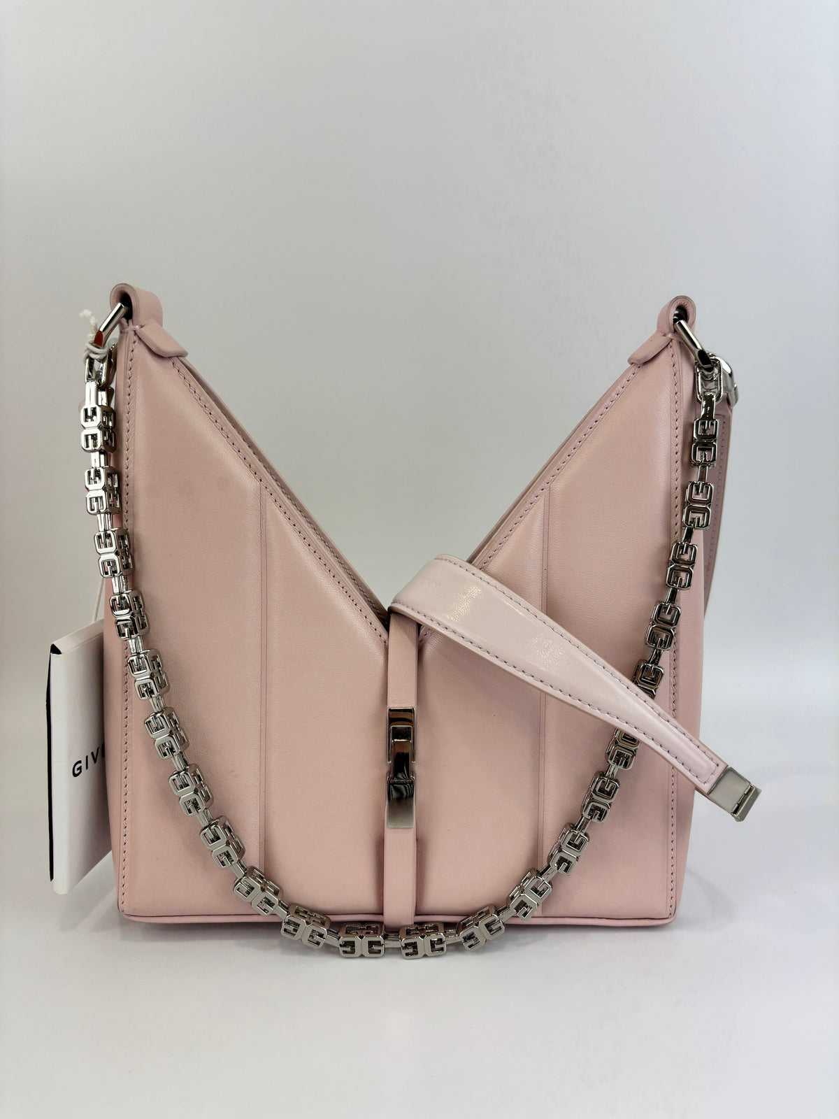 Givenchy Mini Cut-Out Shoulder Bag in Pink - Glampot