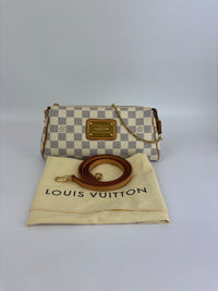 Eva Clutch Damier Azur - Glampot