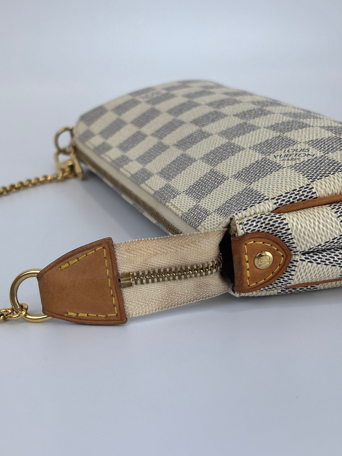 Eva Clutch Damier Azur - Glampot