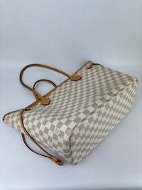 N41605 Neverfull MM Damier Azur - Glampot