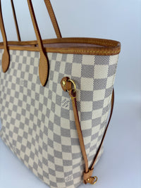 N41605 Neverfull MM Damier Azur - Glampot