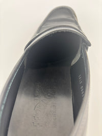 Salvatore Ferragamo Black Leather Loafers - Glampot