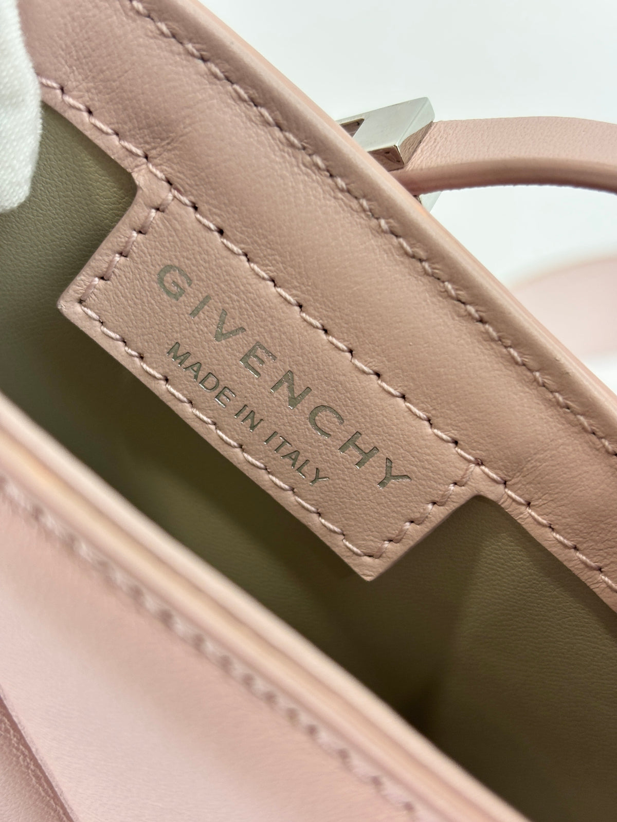 Givenchy Mini Cut-Out Shoulder Bag in Pink - Glampot
