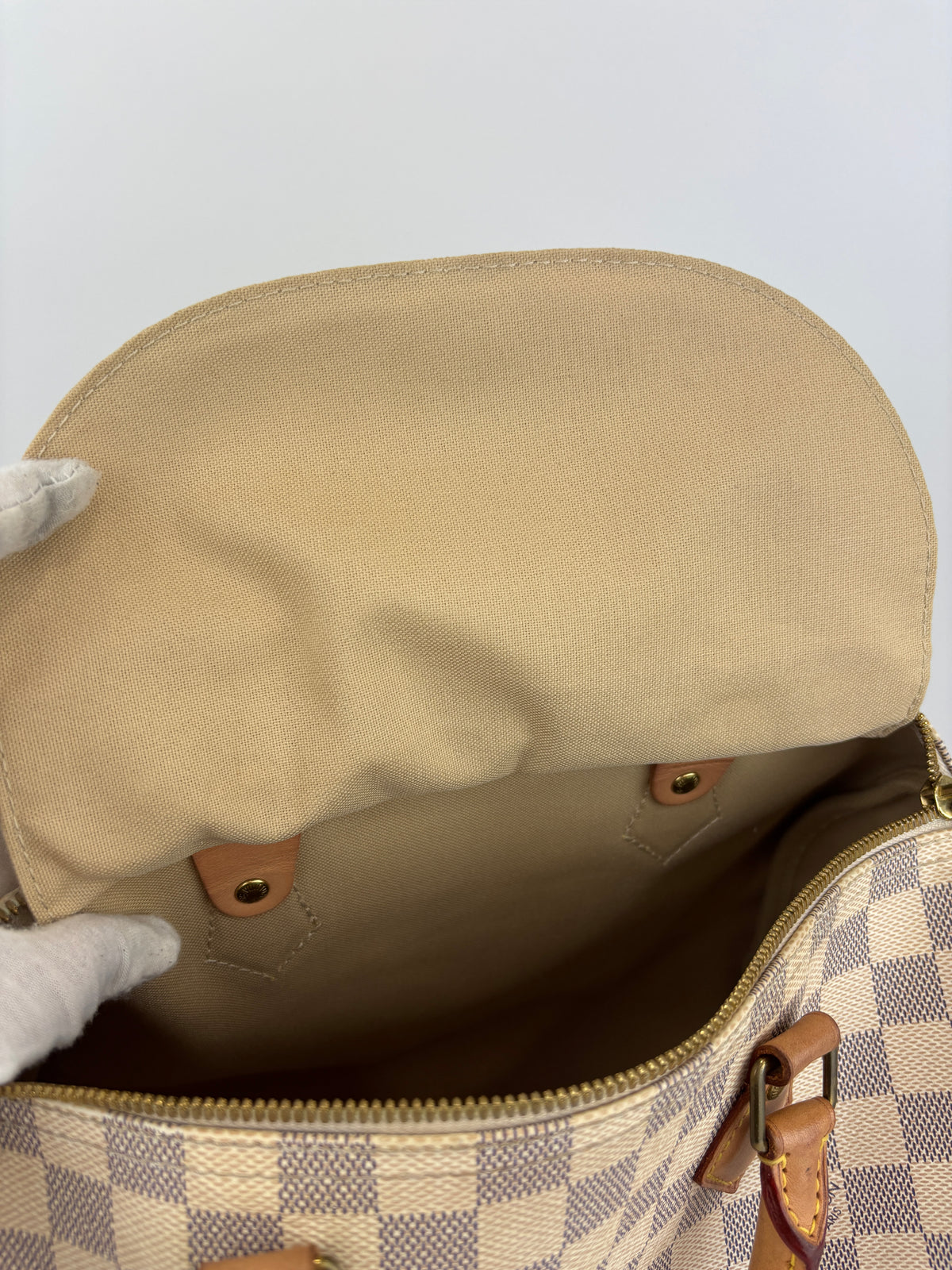 Speedy Bandouliere 30 Damier Azur - Glampot