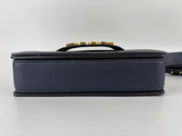 Dior Dio(r)evolution Flap Bag in Navy Calfskin GHW - Glampot