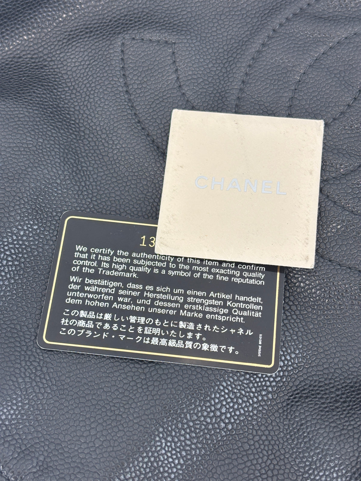 Chanel 31 Hobo in Black Caviar Antique Chain - Glampot