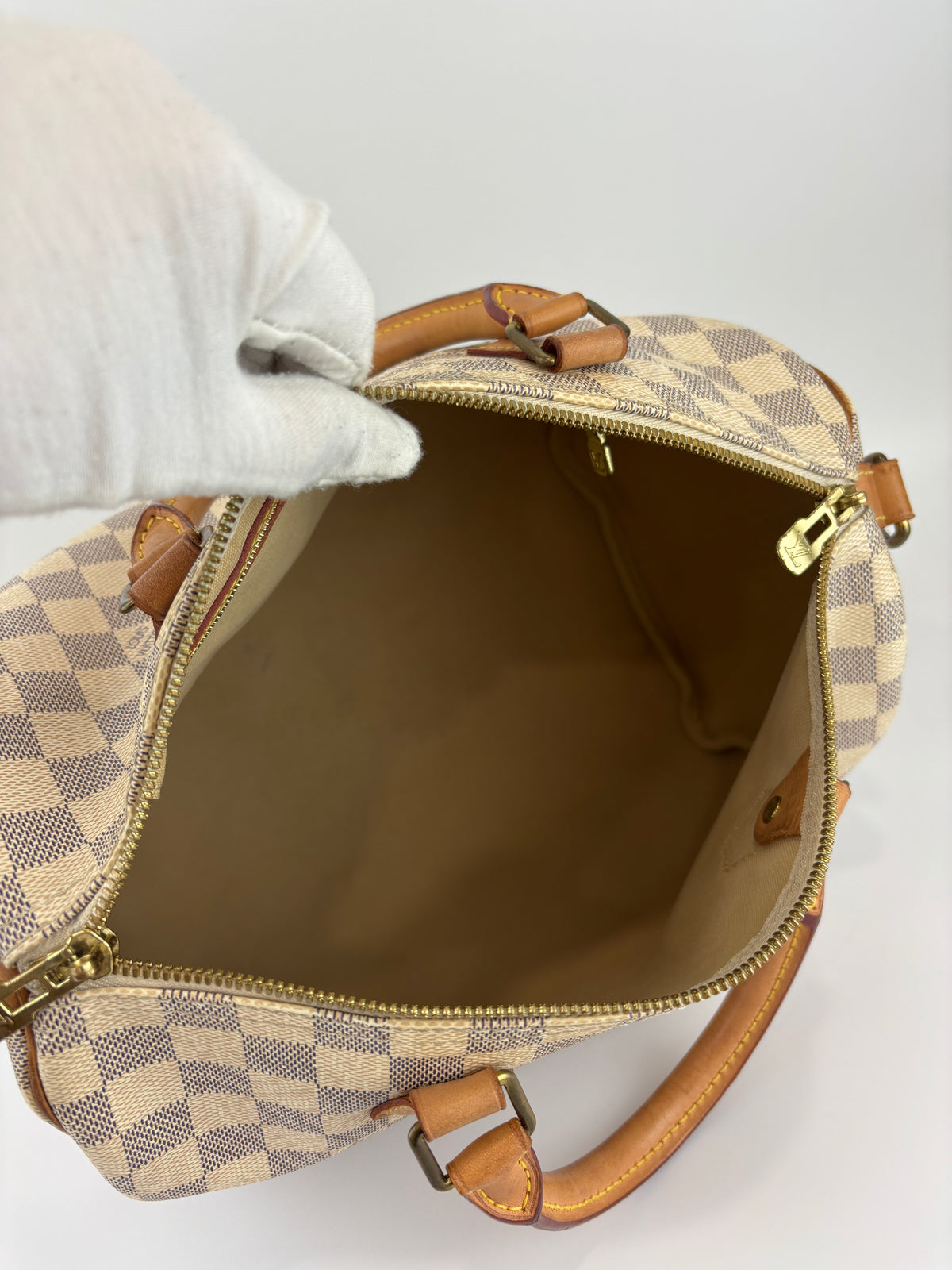 Speedy Bandouliere 30 Damier Azur - Glampot