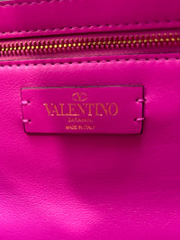 Roman Stud Medium Chain Bag Pink - Glampot