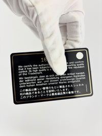 Chanel Bi-fold Yen Wallet in Black Lambskin SHW - Glampot