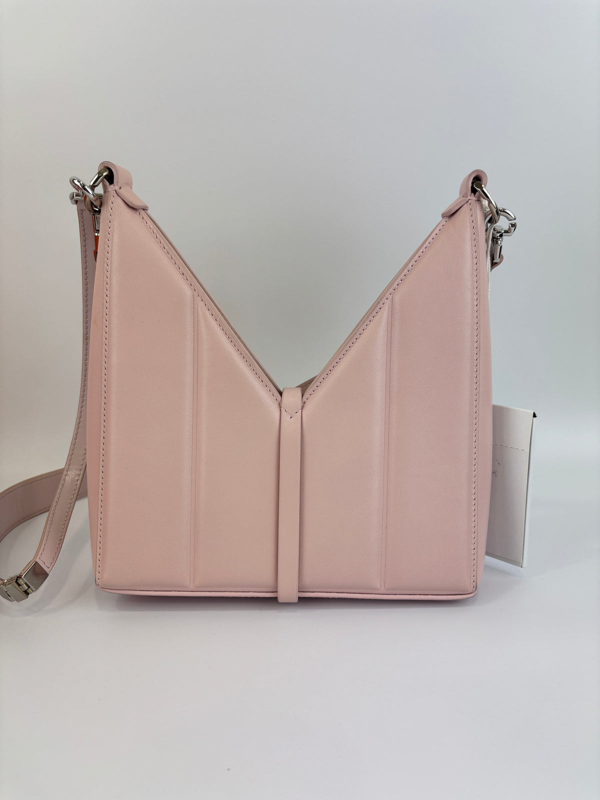 Givenchy Mini Cut-Out Shoulder Bag in Pink - Glampot
