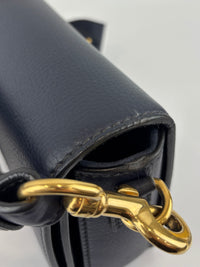 Dior Dio(r)evolution Flap Bag in Navy Calfskin GHW - Glampot