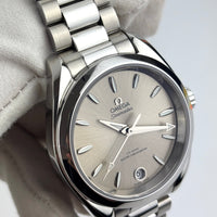 Seamaster Aqua Terra Shades 34mm Steel on Steel in Sandstone