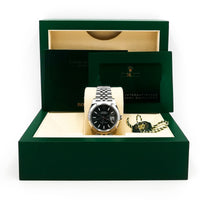 Datejust 41 Mint Green Index Oyster