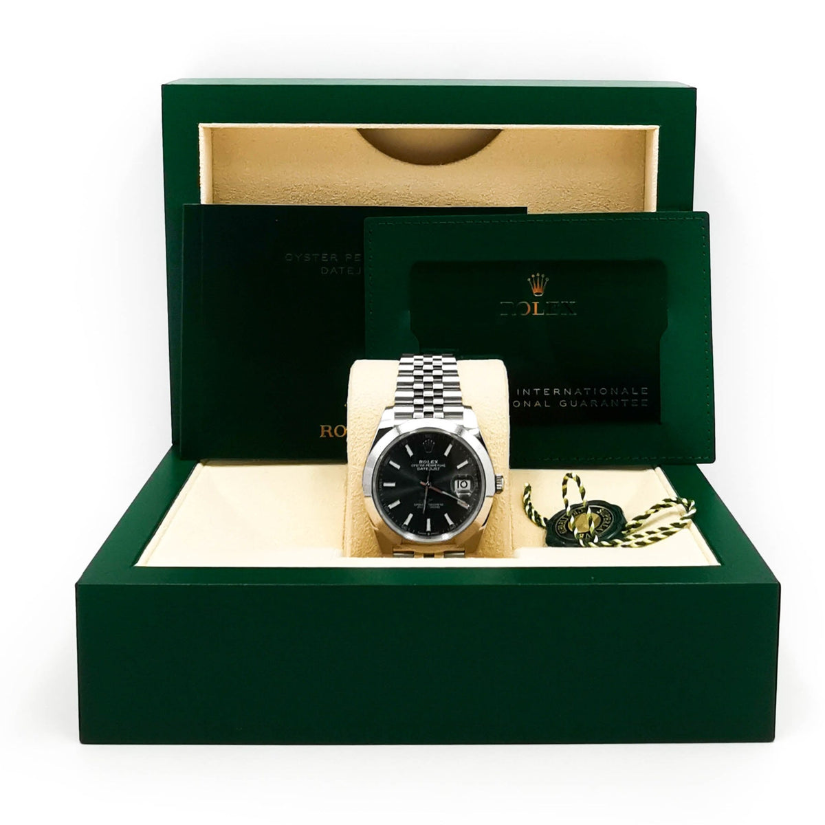 Datejust 41 Mint Green Index Oyster