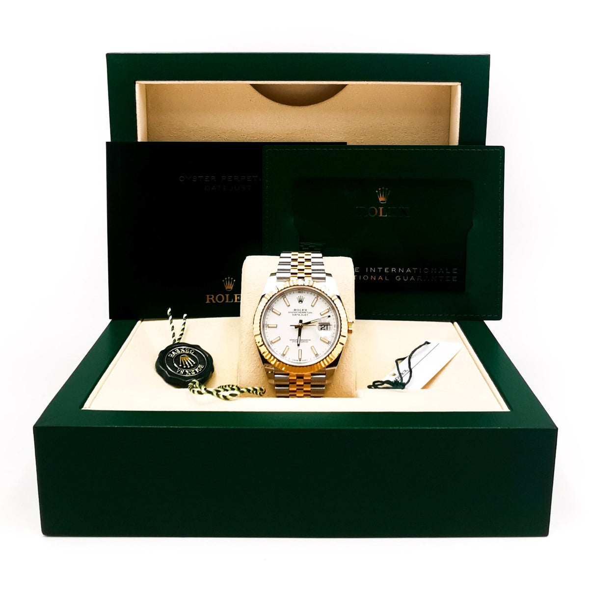 Datejust 41 White Index Jubilee