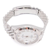 Datejust 41 White Roman Jubilee
