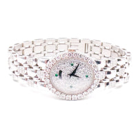 Tradition Ronde Diamond Pavé Quartz
