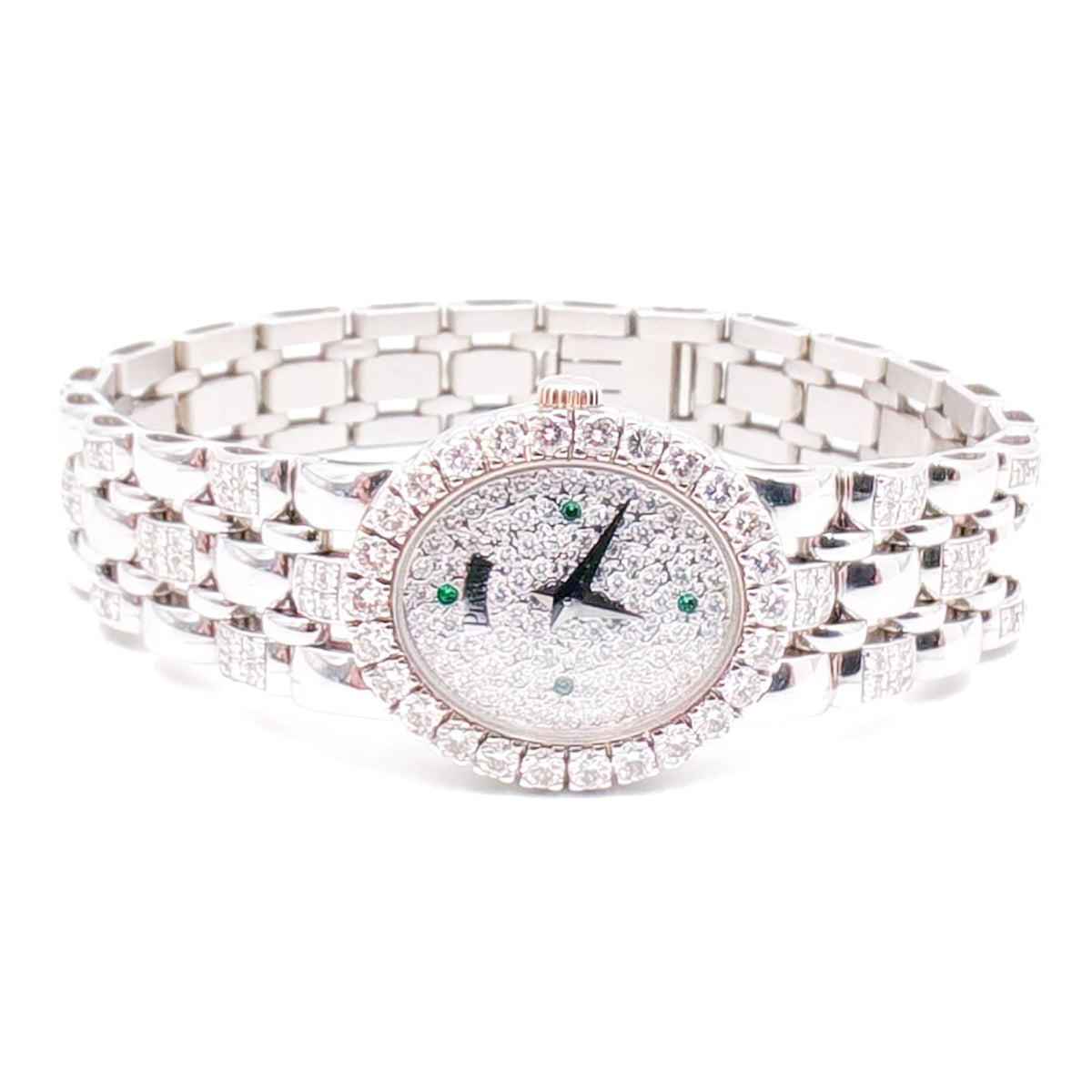 Tradition Ronde Diamond Pavé Quartz