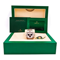 Daytona Meteorite Black Eye White Gold