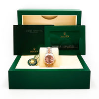 Datejust 28 Rose Roman Everose