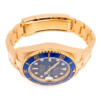 Submariner Blue Yellow Gold