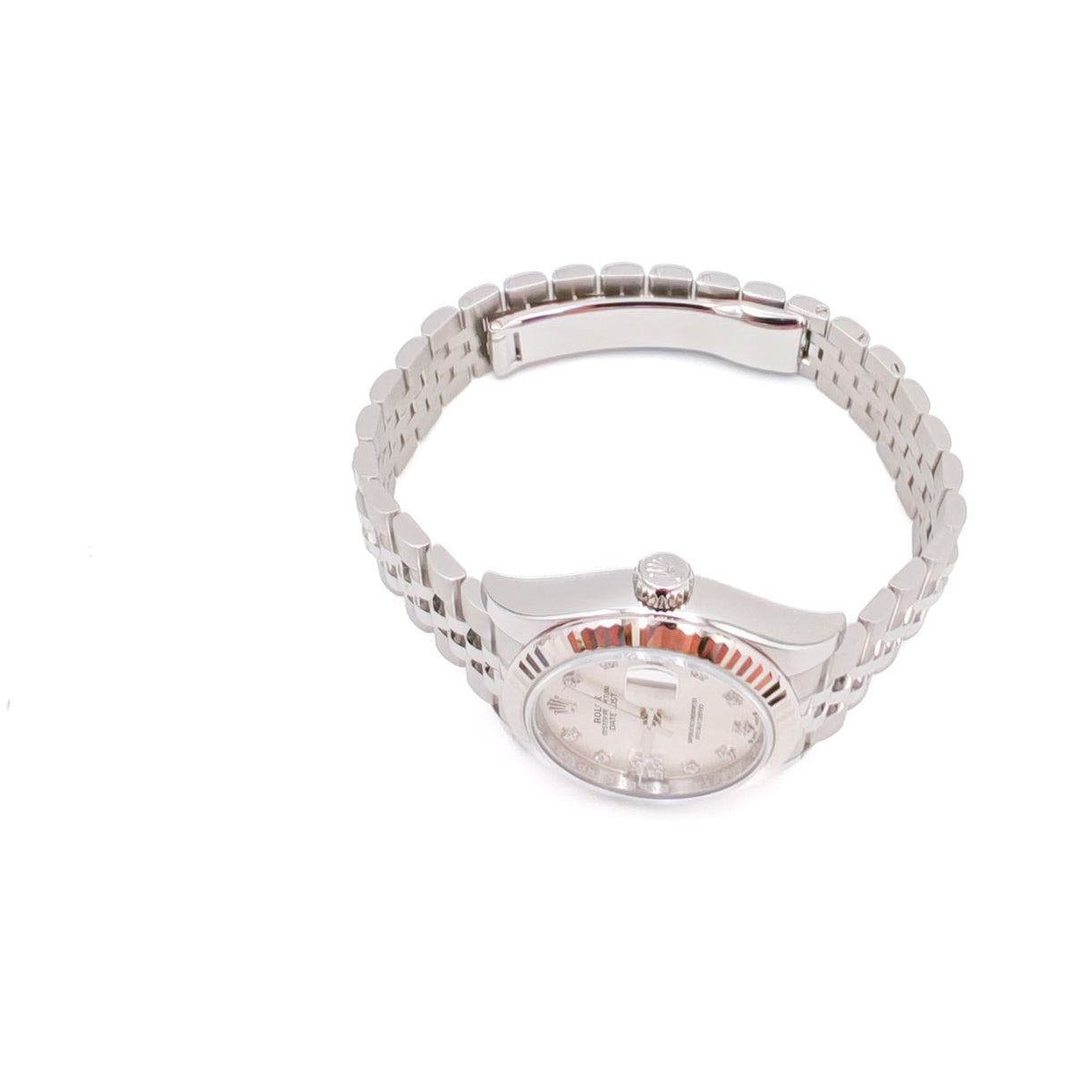 Datejust 28 Silver Diamond IX Jubilee