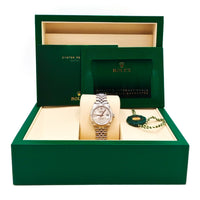 Datejust 28 Silver Diamond IX Jubilee