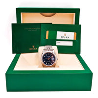 Datejust 41 Blue Index Jubilee