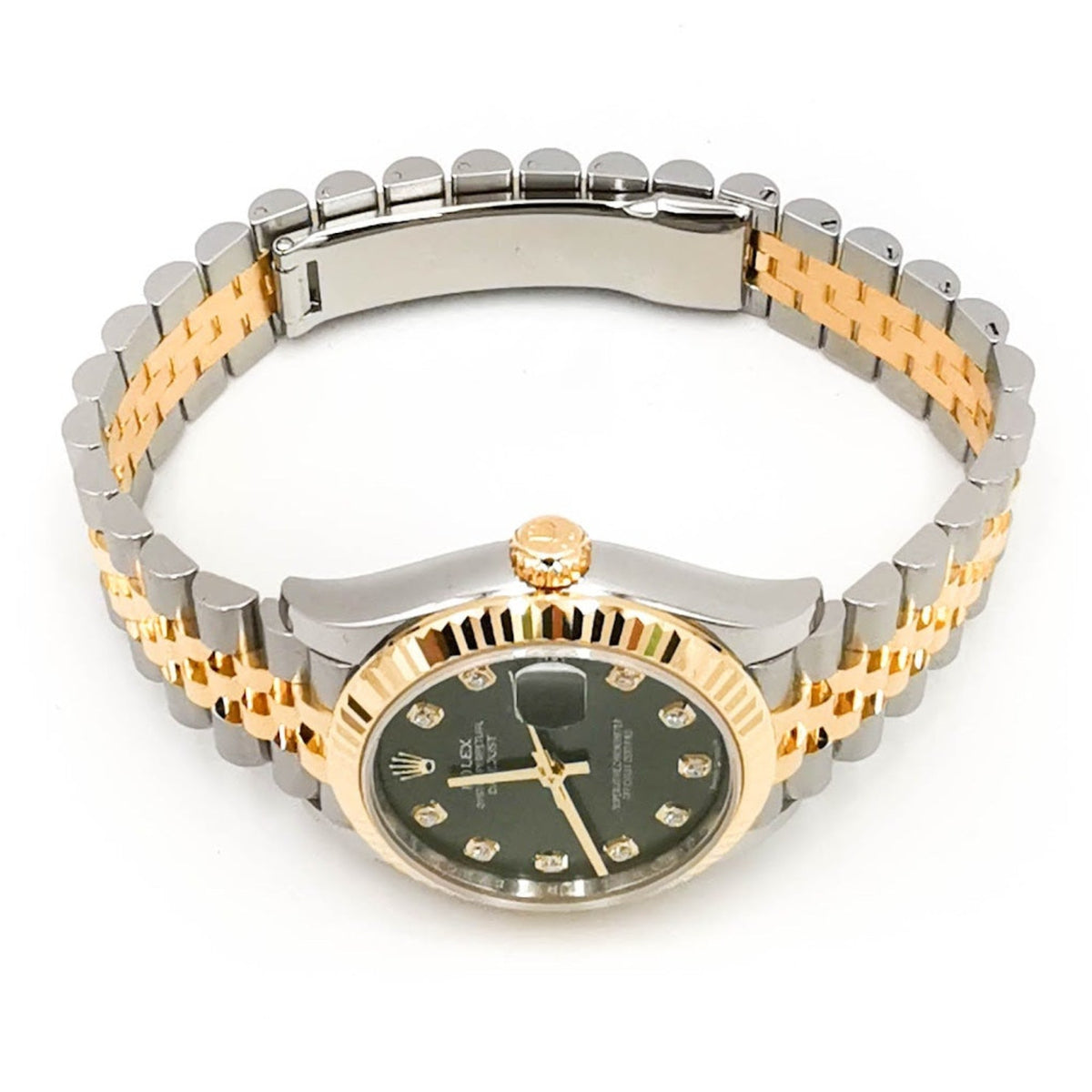Datejust 31 Olive Green Diamond
