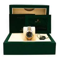 Datejust 31 Olive Green Diamond