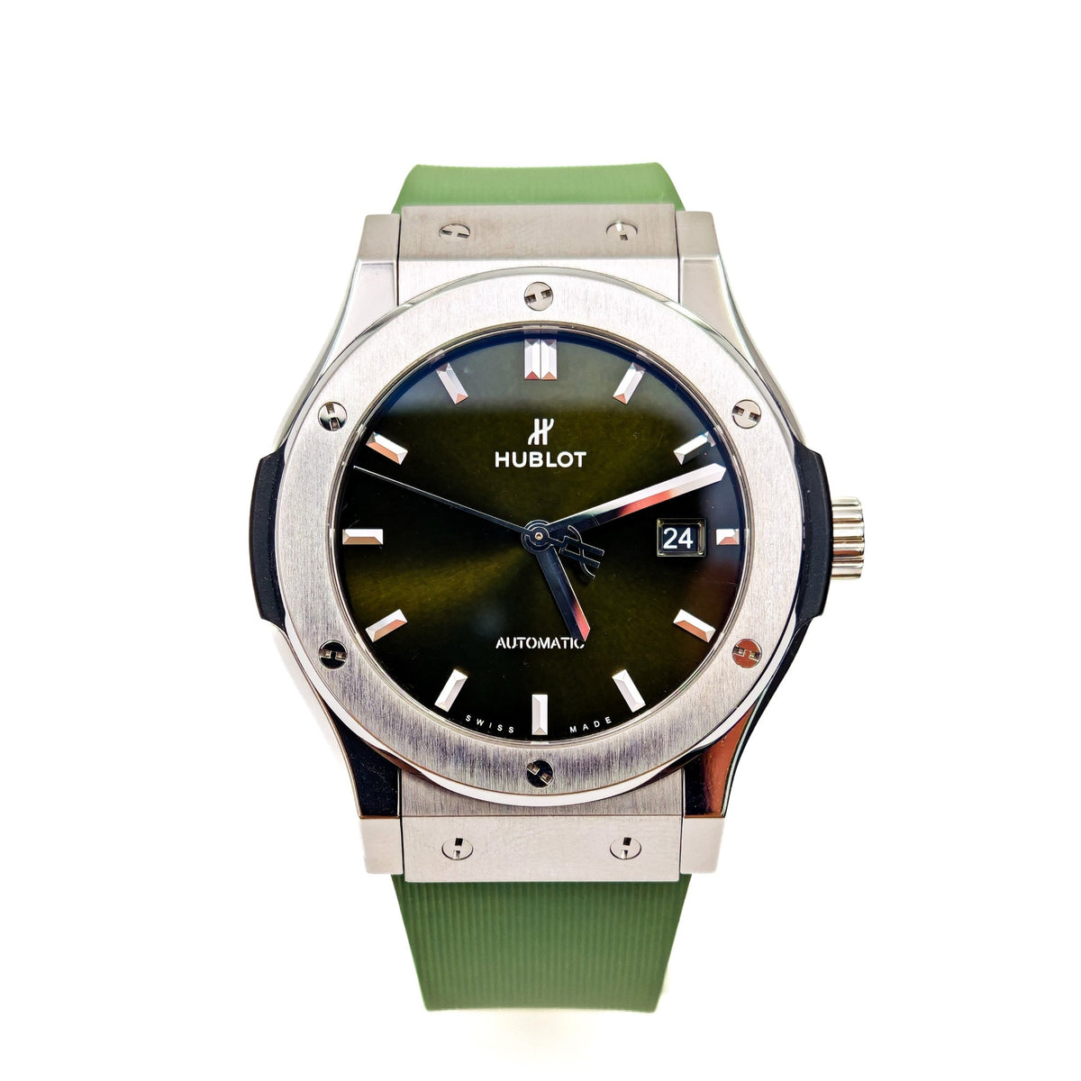 Classic Fusion Green Titanium 42mm