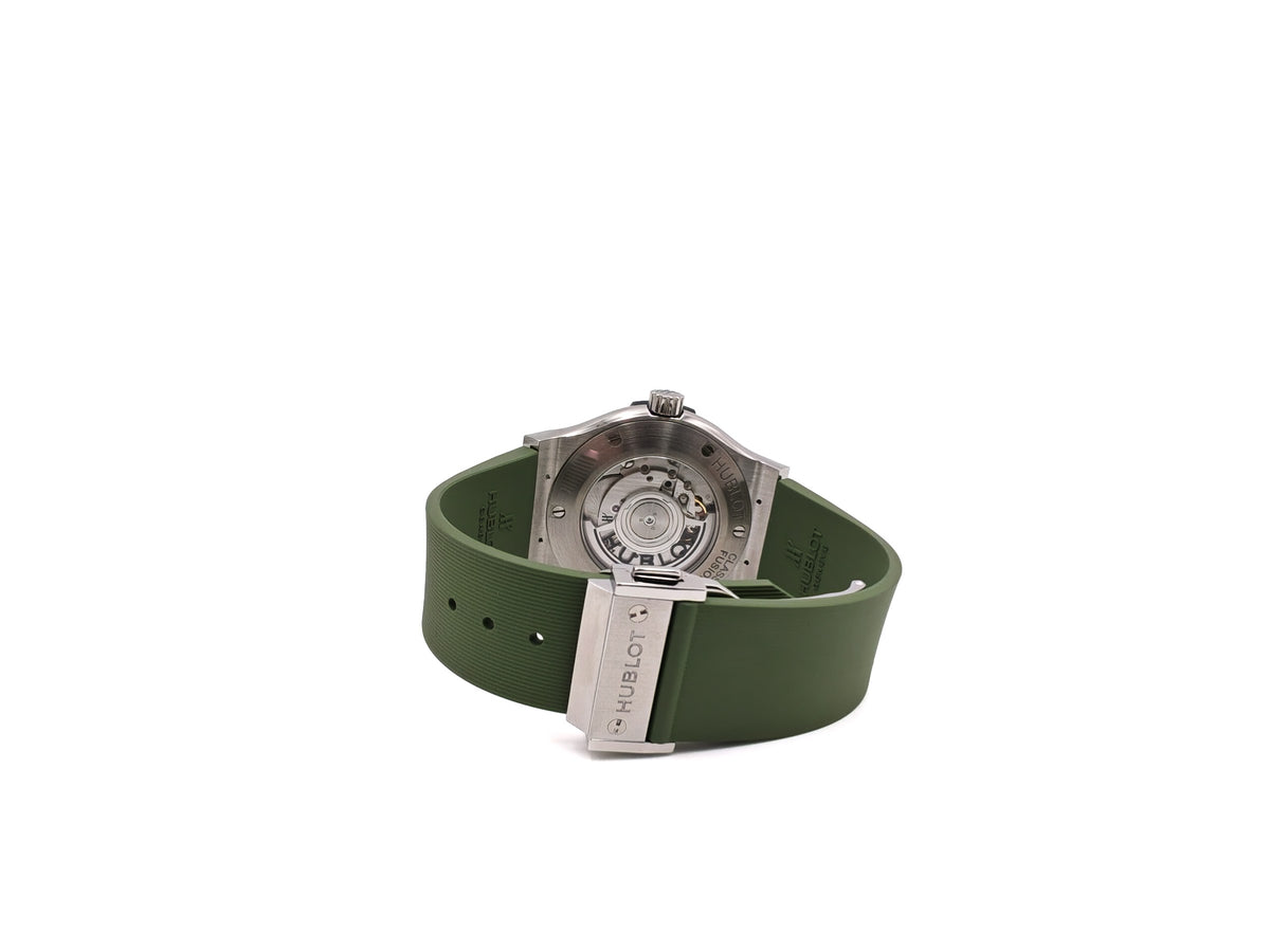 Hublot Classic Fusion Green Titanium 42mm 542.NX.8970.LR