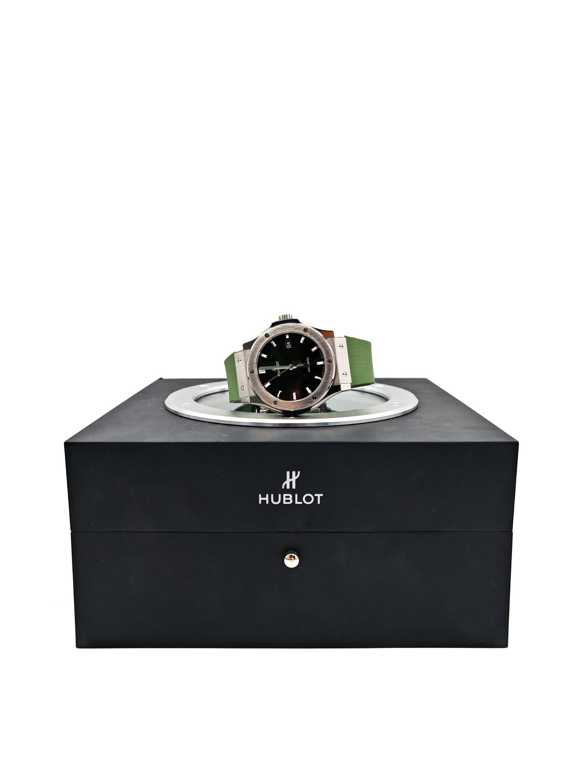Hublot Classic Fusion Green Titanium 42mm 542.NX.8970.LR