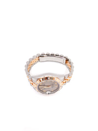 Rolex Datejust 31 Silver Roman Diamond Bezel Jubilee 178313