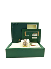 Rolex Datejust 31 Silver Roman Diamond Bezel Jubilee 178313
