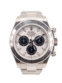 Rolex Daytona Meteorite Black Eye White Gold 116509
