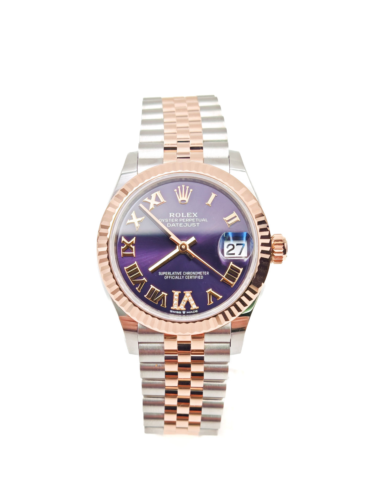 Rolex Datejust 31 Purple Diamond VI Jubilee 278271