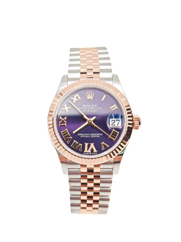 Rolex Datejust 31 Purple Diamond VI Jubilee 278271