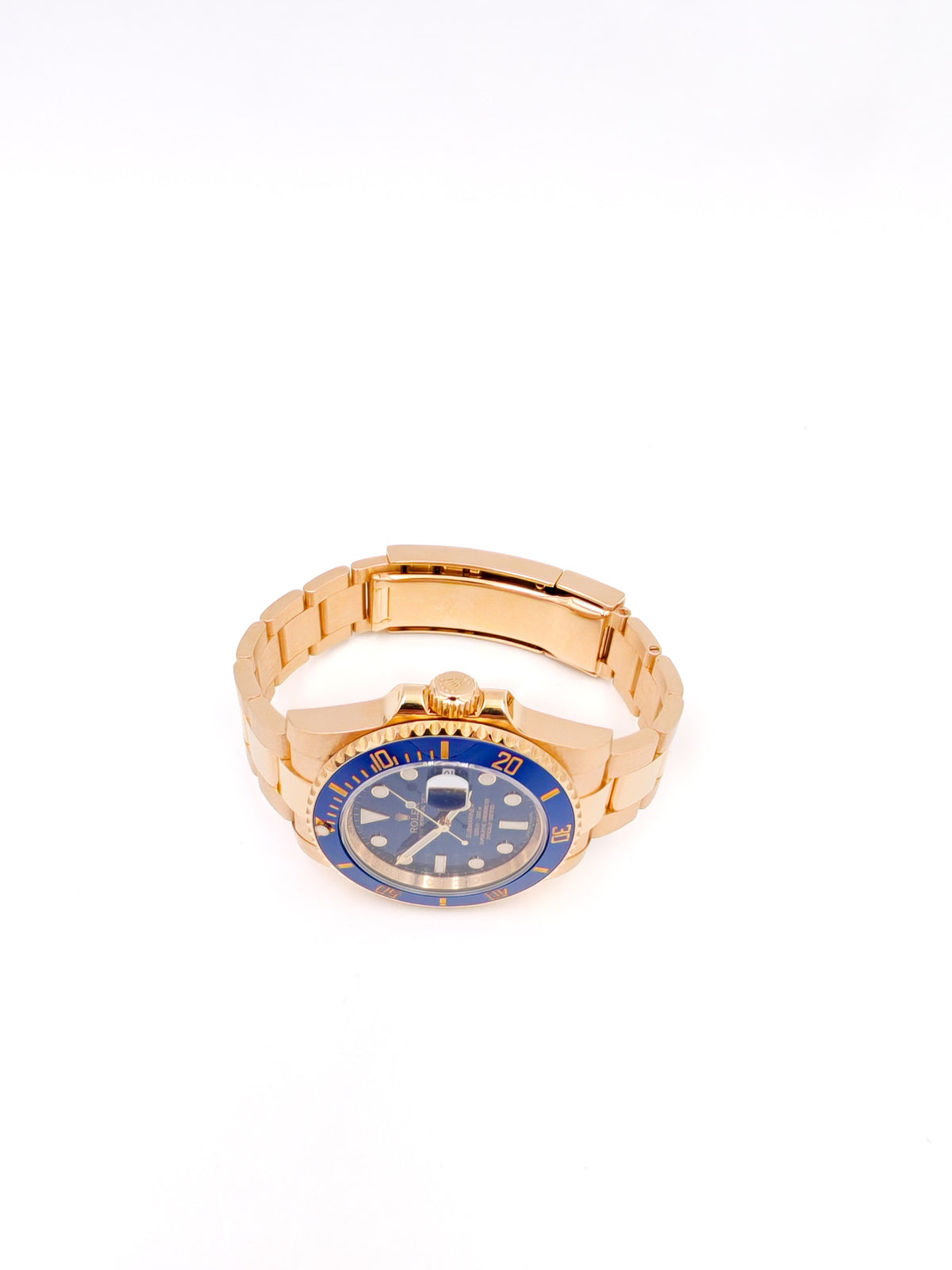Rolex Submariner Blue Yellow Gold 116618LB