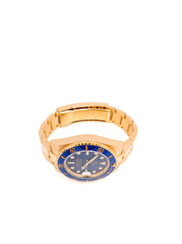 Rolex Submariner Blue Yellow Gold 116618LB