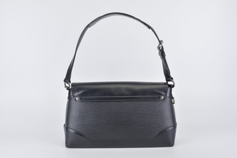 2009 Black Epi & Calfskin Leather Beverly Bag