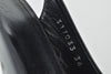 Black Patent Peeptoe Slingback Heels
