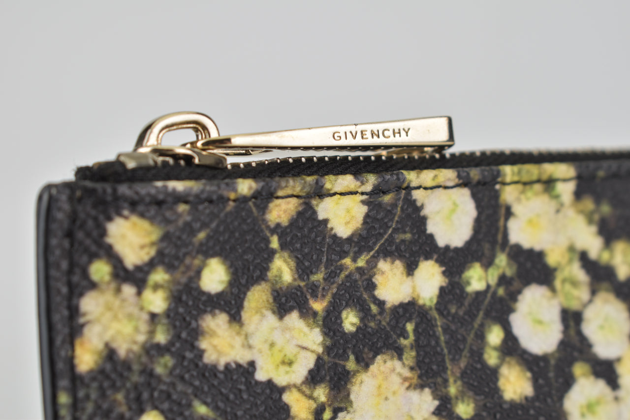 Baby Breath Printed Canvas Large Flat Pouch Bag/Clutch (SS 2015) EX/0125