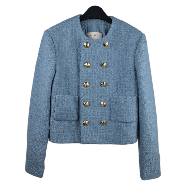 Chasseur Jacket In Plain Tweed