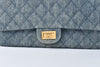 Chanel Blue Quilted Denim 2.55 Reissue Classic 226 Flap Bag 16330794 - Glampot