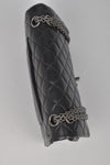 Black 2.55 Reissue Quilted Classic Calfskin Leather 225 Flap Bag RHW