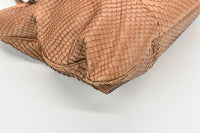 棕色蛇皮流浪包/手提包（2007 年春季）