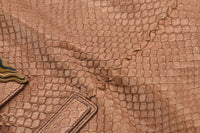 Brown Snake Skin Hobo / Tote Bag (Spring 2007)